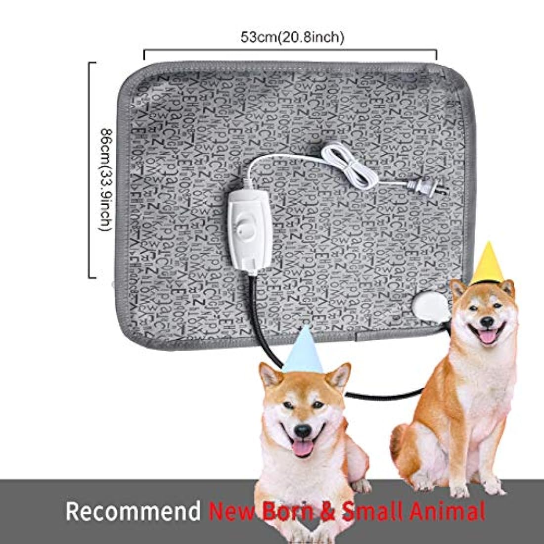 Almohadilla de calefacción para perros para cama grande