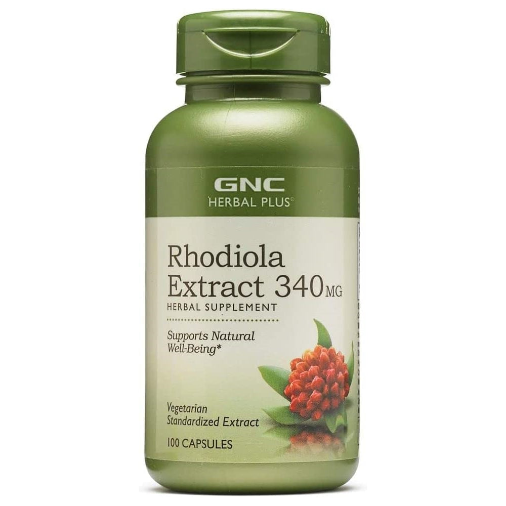 Suplemento herbal Plus Extracto de Rhodiola 340mg