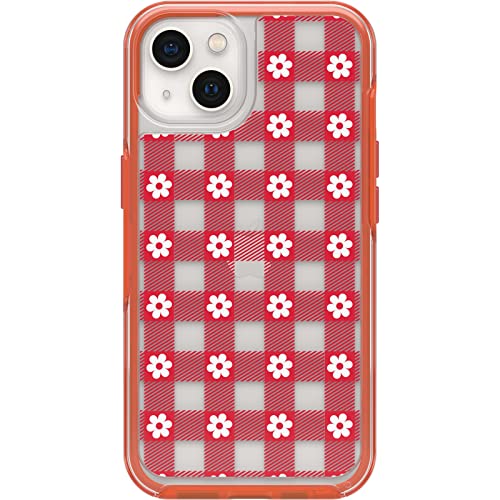 OtterBox SYMMETRY - Funda transparente para iPhone 13 (solamente) - PICNIC DAISY