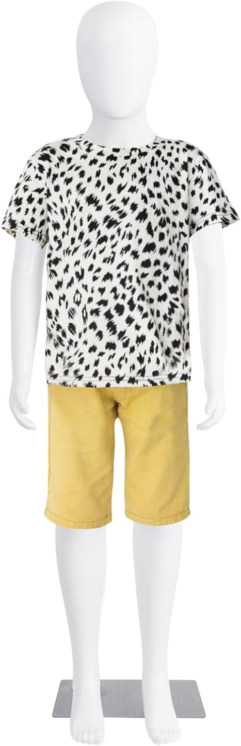 Maniquí Infantil Ajustable, Realista, 51.2 Pulgadas, Faceless