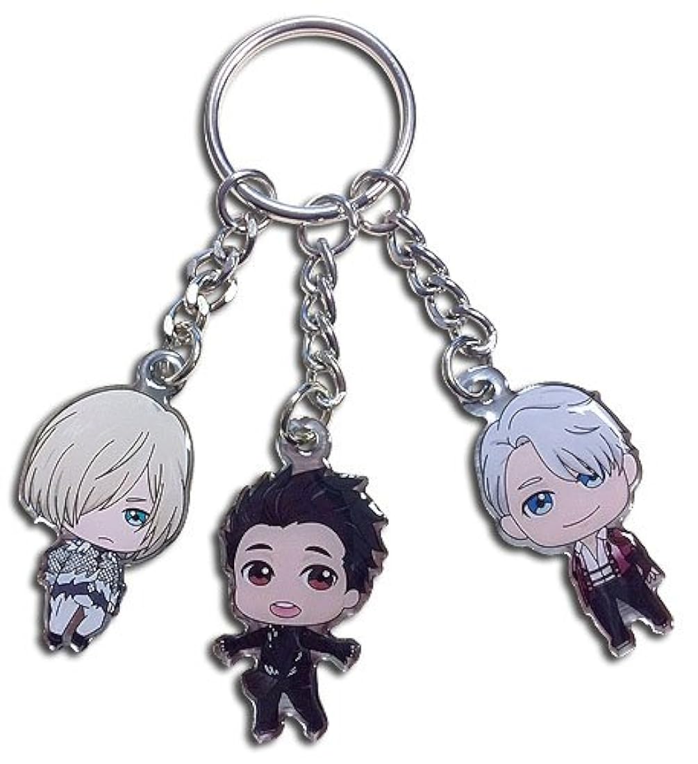 Llavero Grupo de metal Yuri en hielo Yuri Victor y yurio