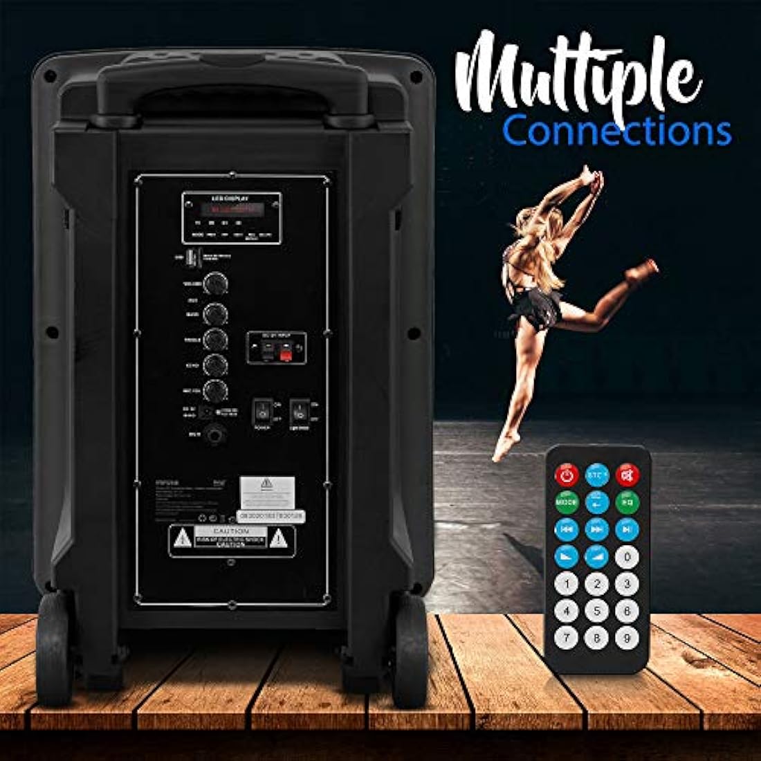 Parlante Portátil inalámbrico PYLE-PRO PPHP1244B