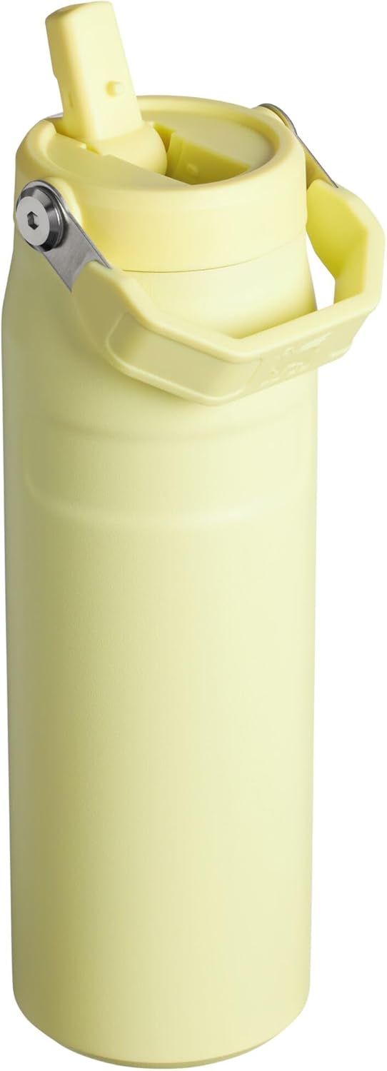 Botella de agua 24 oz con pajilla, aislante y a prueba de fugas