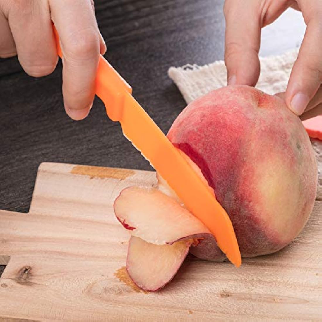 Jovitec - Juego de cuchillos de cocina para niños