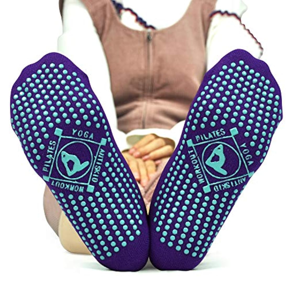 Calcetines antideslizantes para yoga