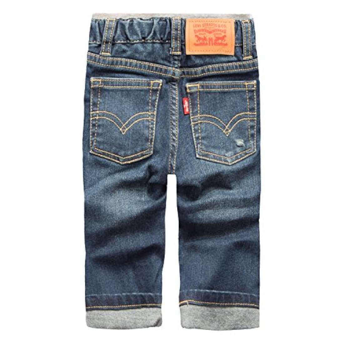 Pantalones jean de ajuste recto para niño