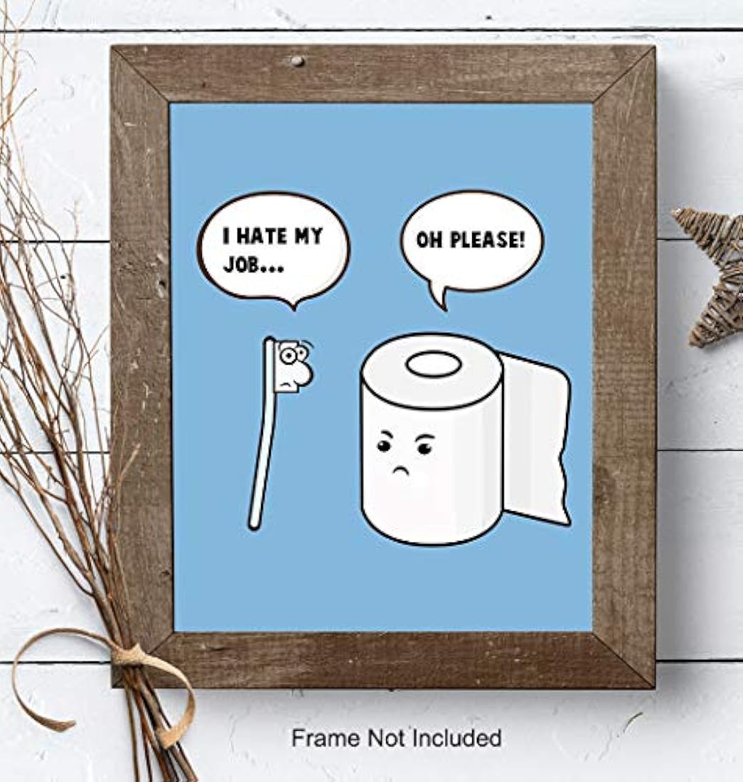 Impresión divertida de la decoración del arte de la pared