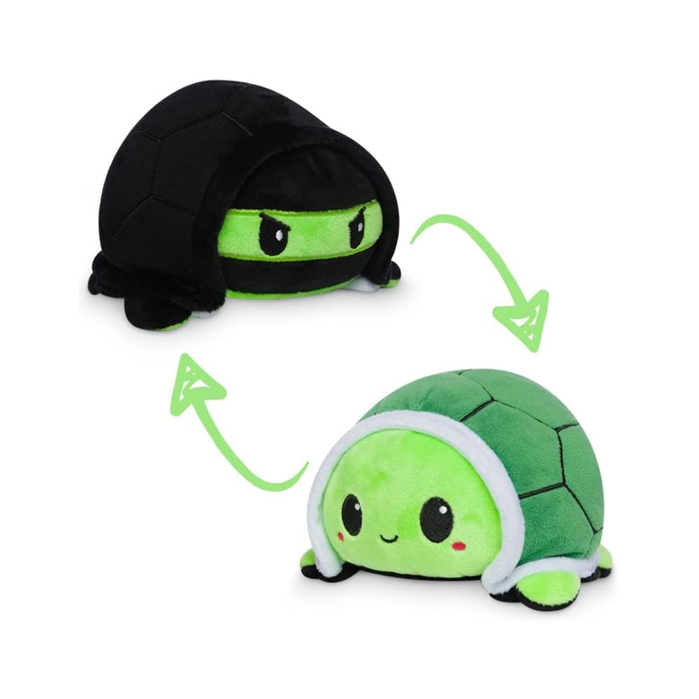 Peluche reversible original de tortuga Juguete sensorial