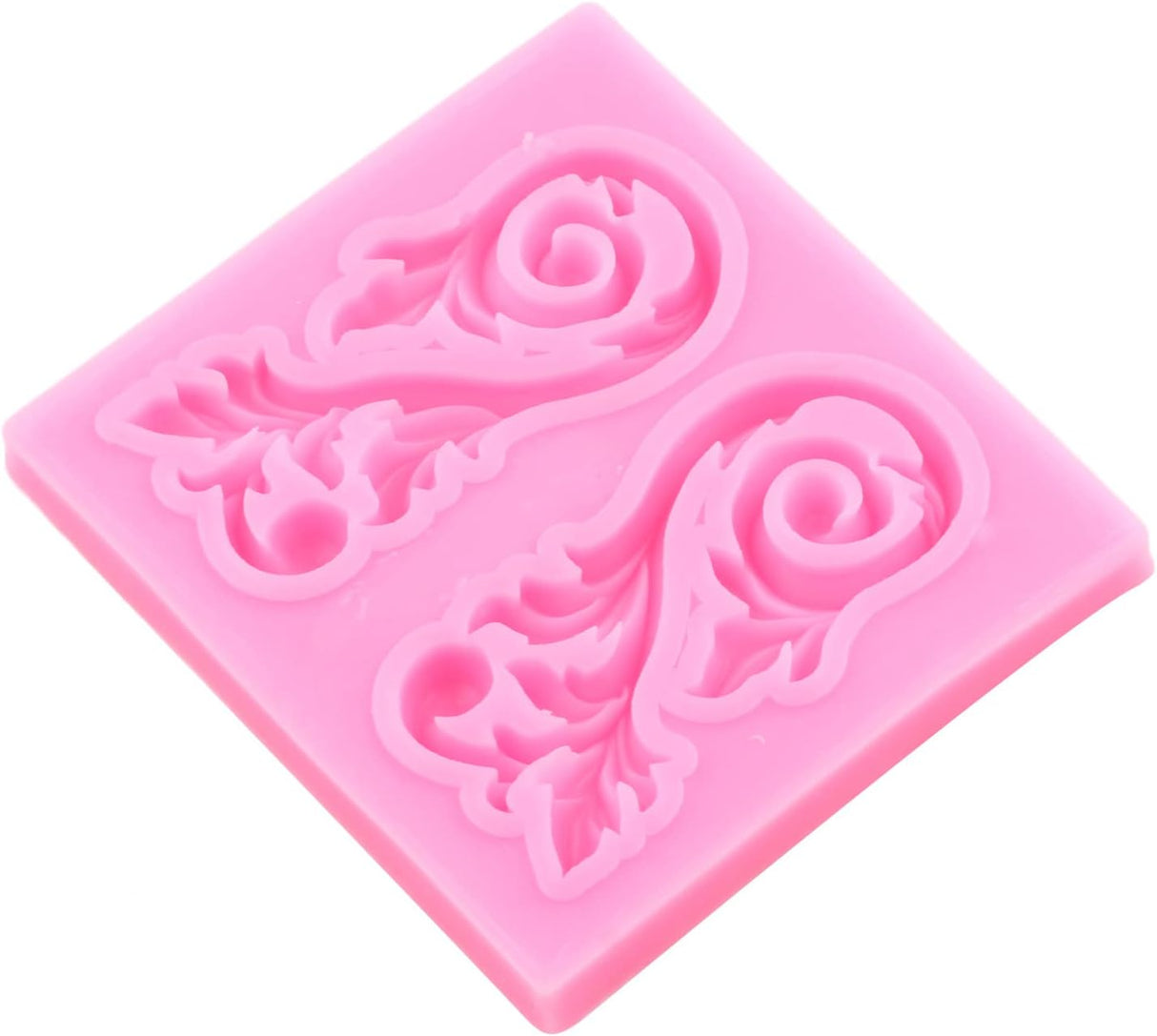 MYPRACS Molde de fondant barroco para fondant 3D esculpidos