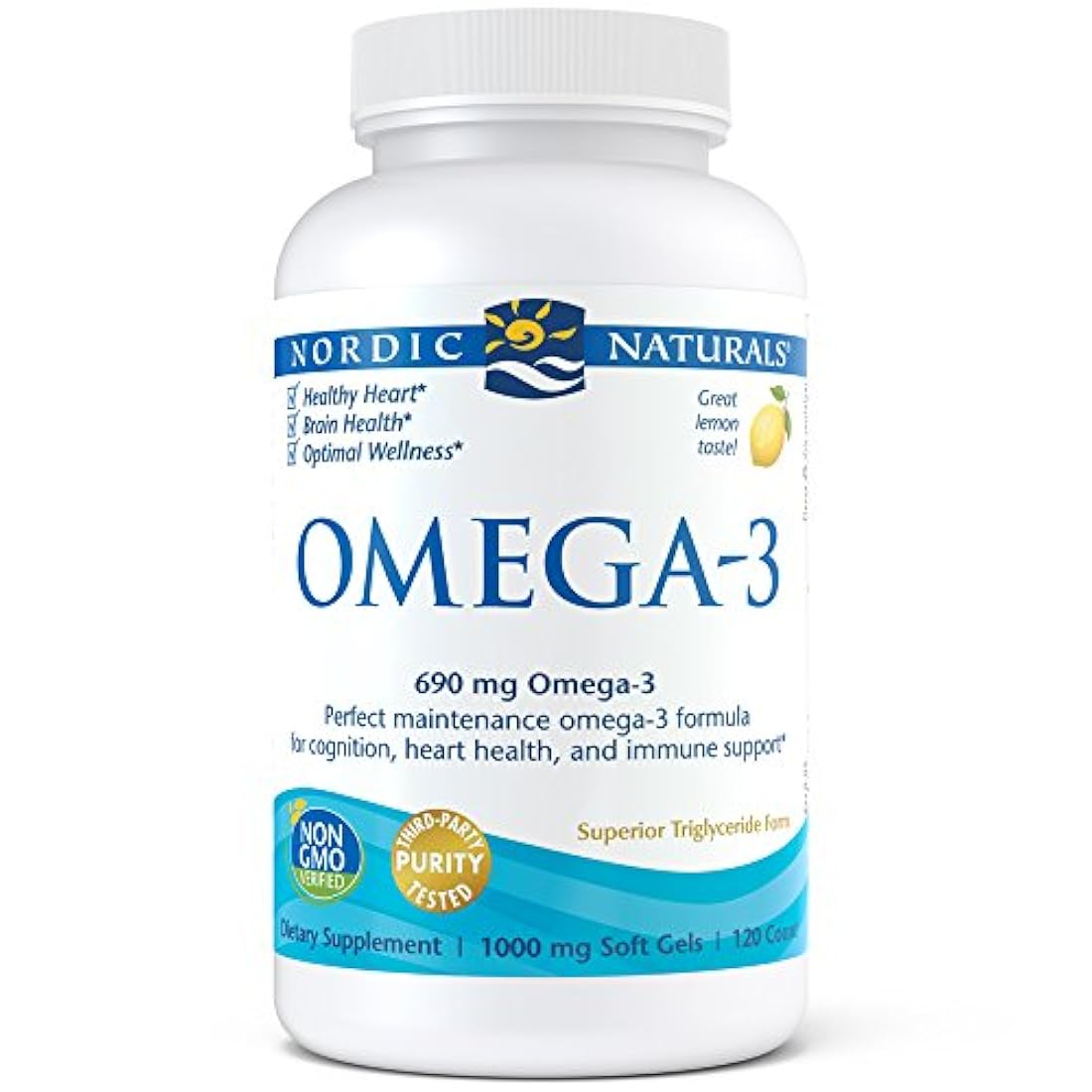 Omega-3 cognición salud del corazón y apoyo inmunitario