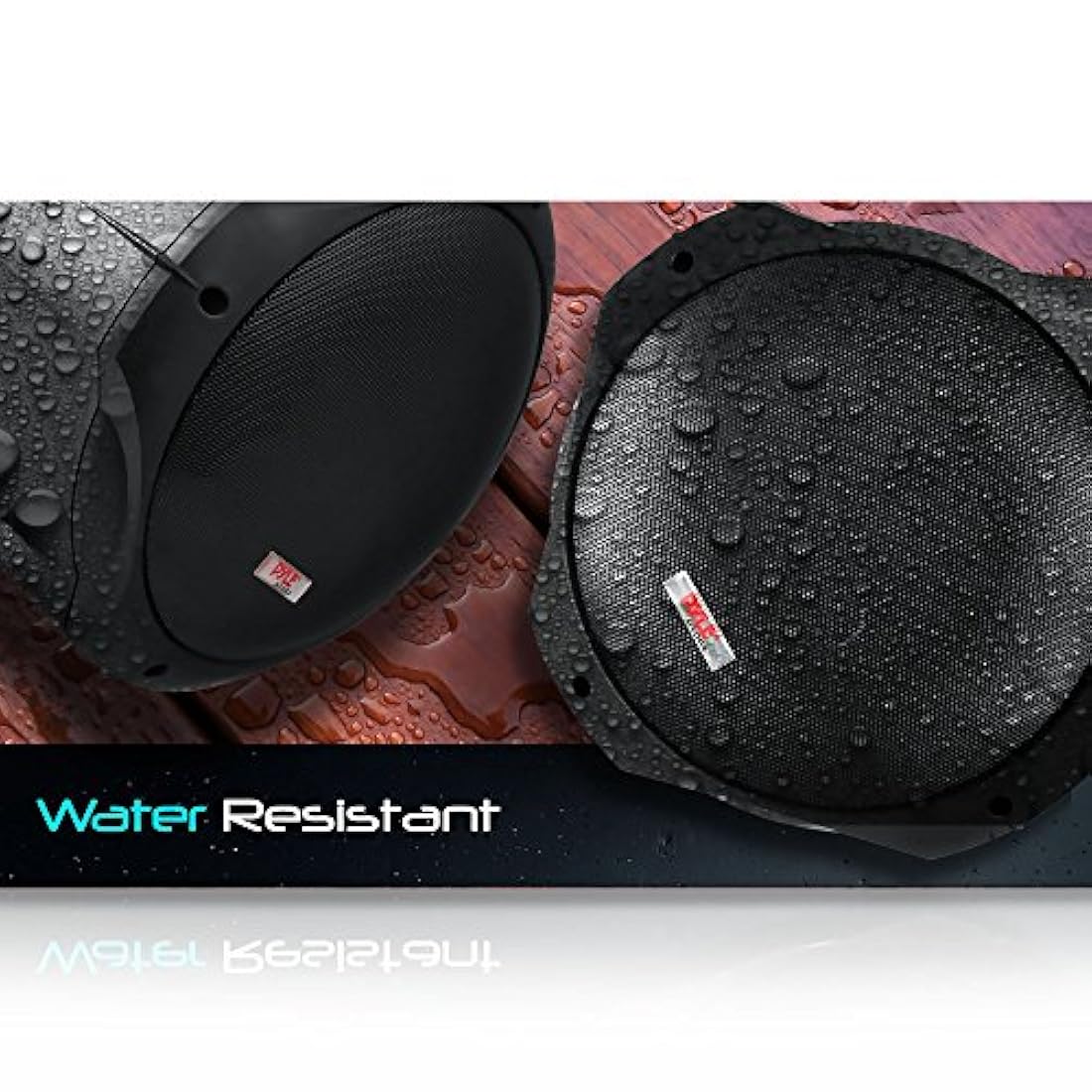 Parlantes marinos duales 2 vías PYLE PLMRB85