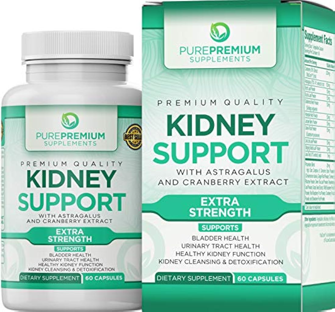 PurePremium Suplemento premium de apoyo renal 60 cápsulas