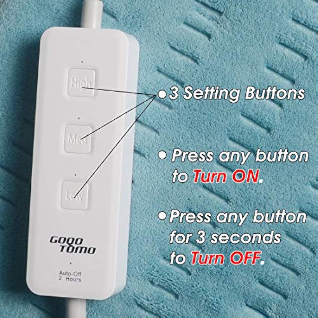 Calefacción Pad Tecnología de Calefacción Rápida