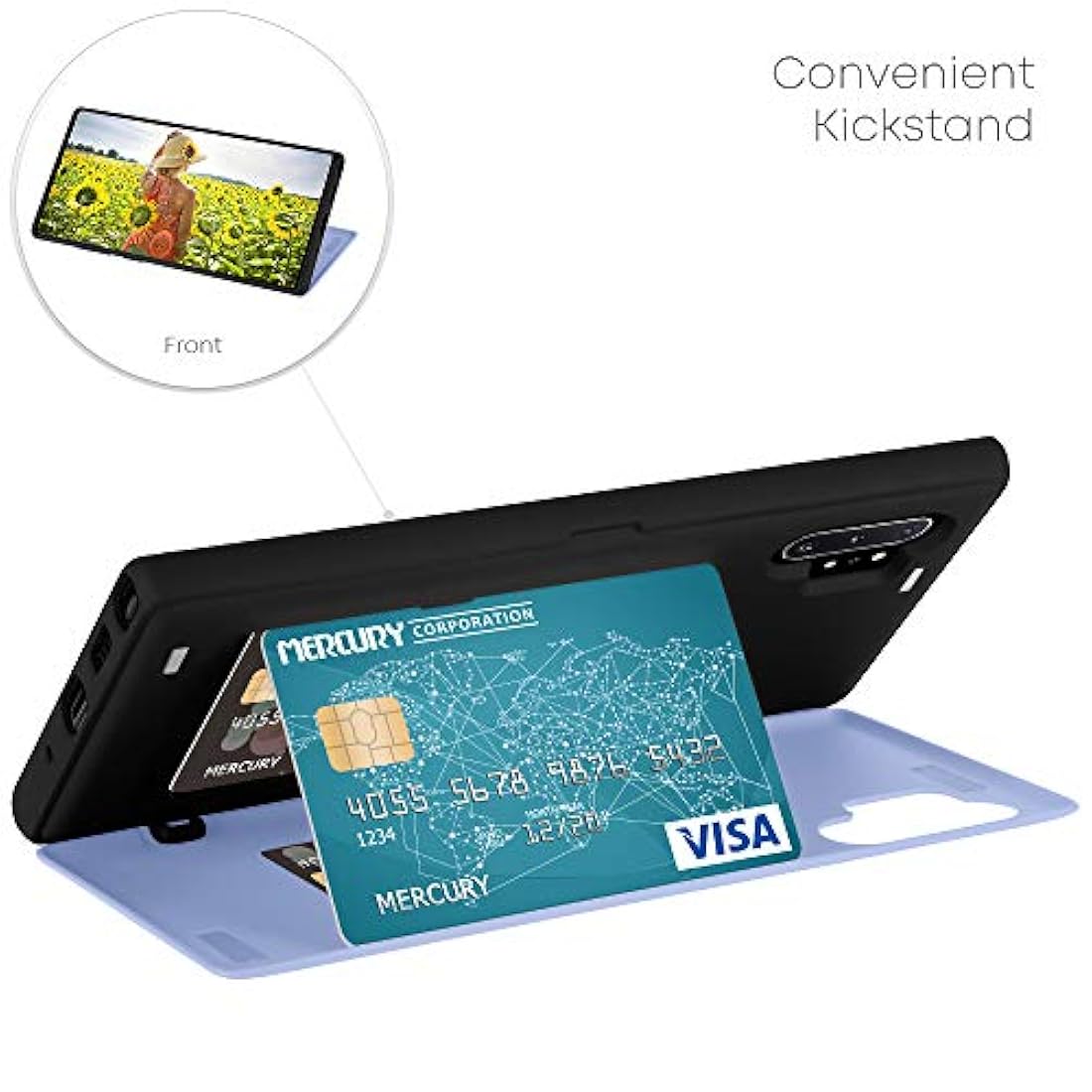 Funda tipo cartera para Galaxy Goospery NT10P-MDB -