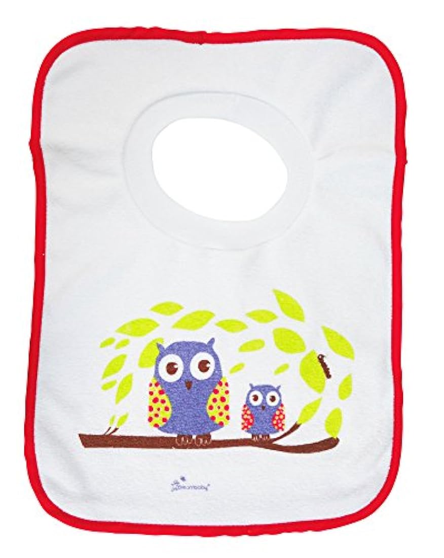 Baberos Lechuzas y ballena talla única