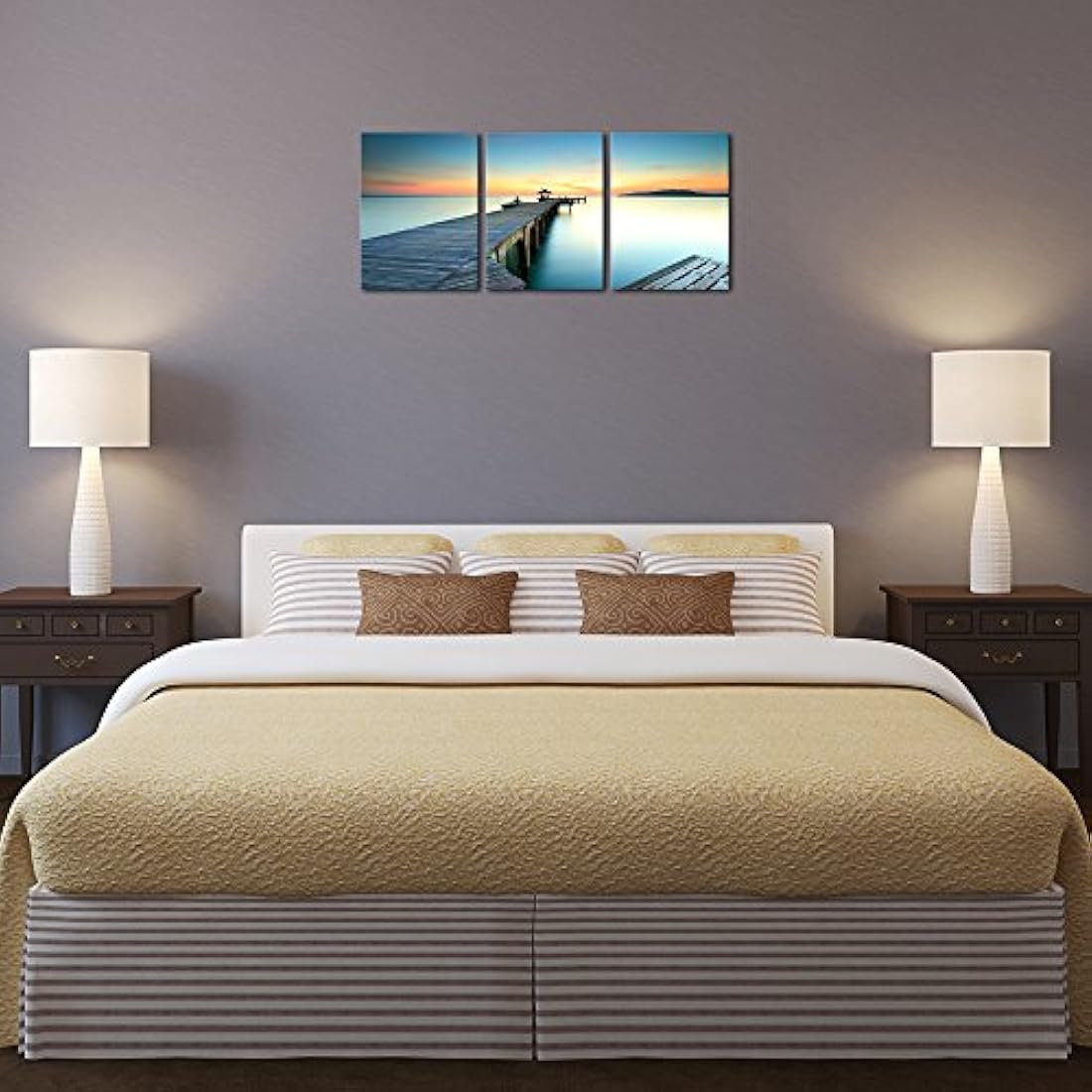 Wieco Lienzo Impresiones Obra Imágenes Lienzo Arte Pared