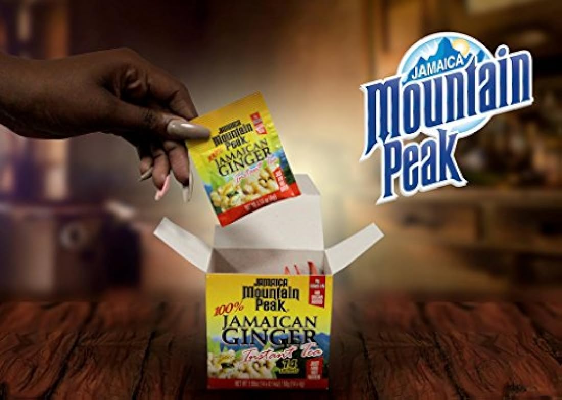 Té de jengibre instantáneo Jamaica Mountain Peak