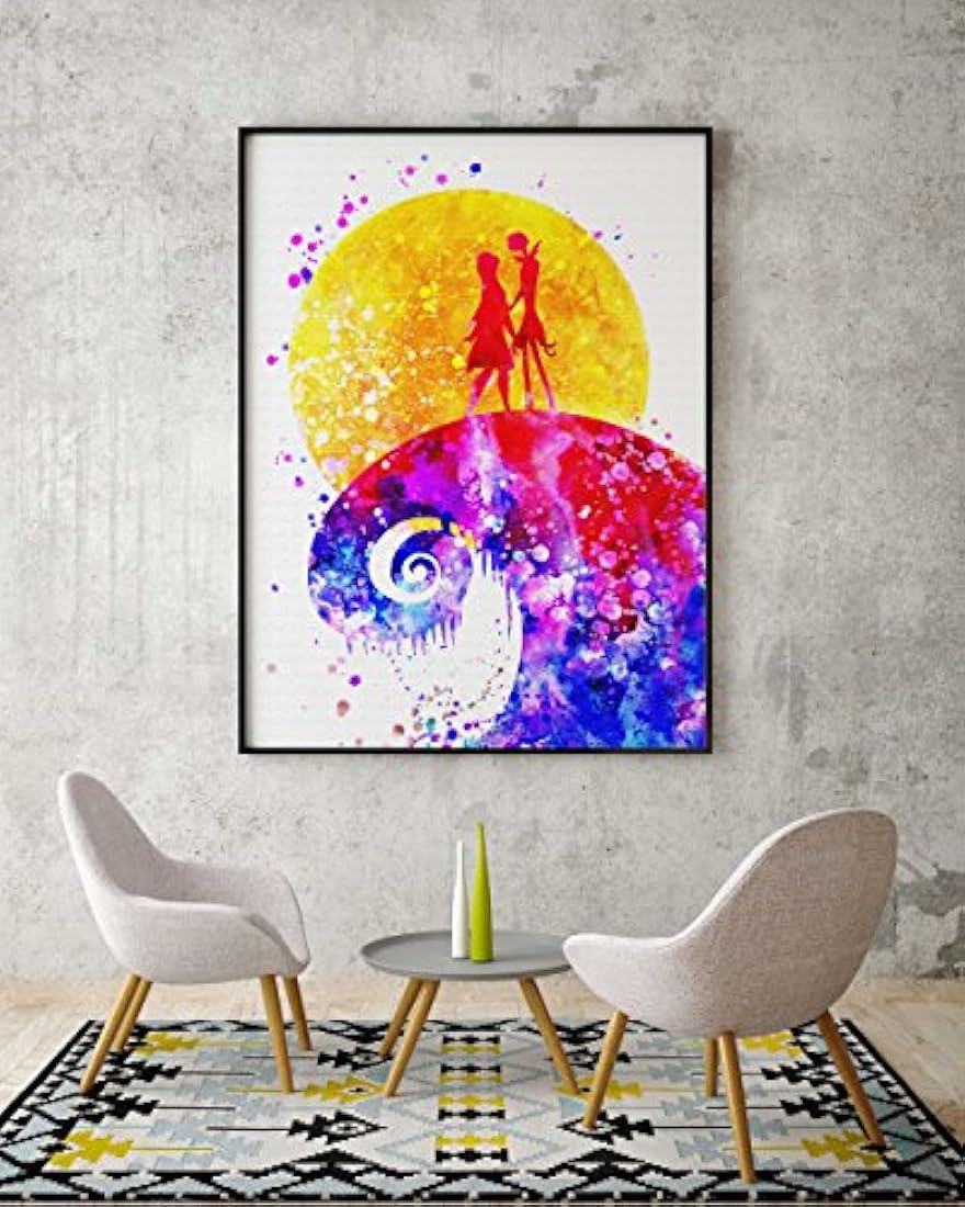 uhomate Lienzos cuadros Arte de la pared aniversario