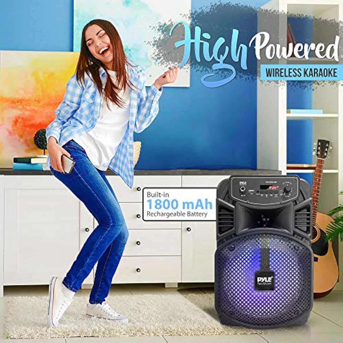 Parlante Portátile Bluetooth PYLE-PRO PPHP834B