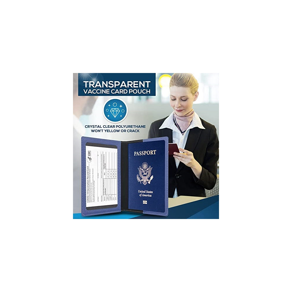 Porta Documentos y Tarjetas de piel sintética lila