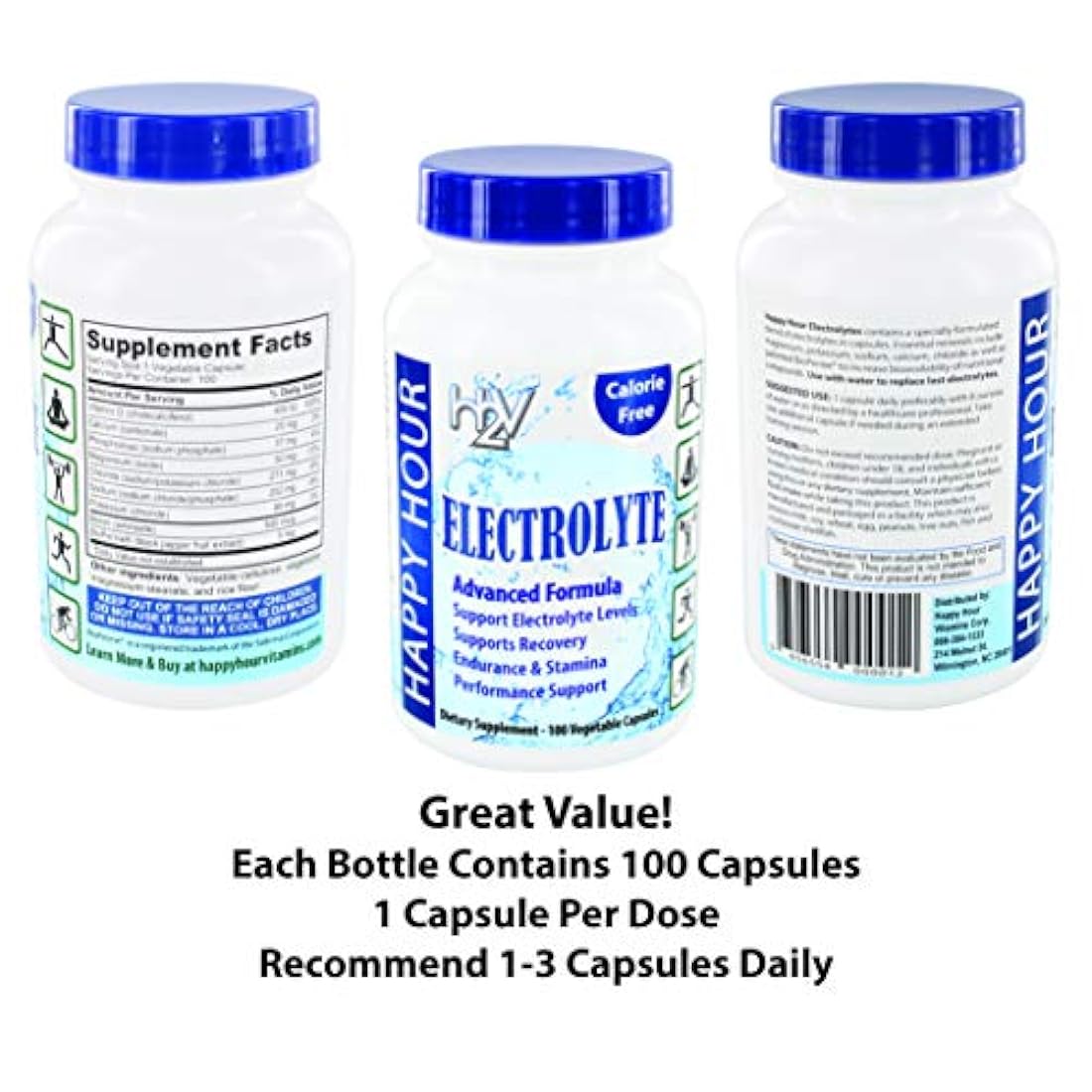 Pastillas electrolito de Happy Hour Vitaminas