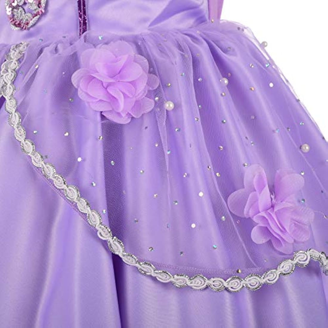 Lito Angels Disfraz de princesa para niña con accesorios