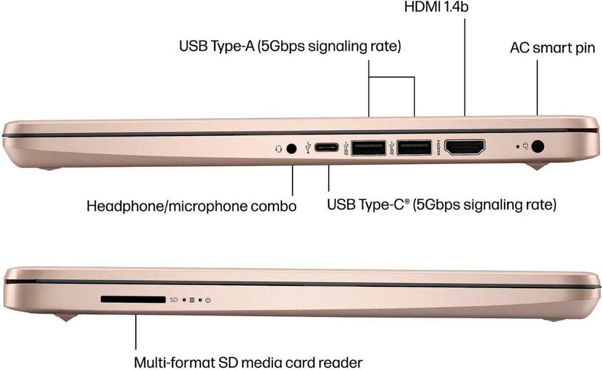 Laptop HP 14 Celeron, 8GB RAM, 192GB, Win 11, Office 365