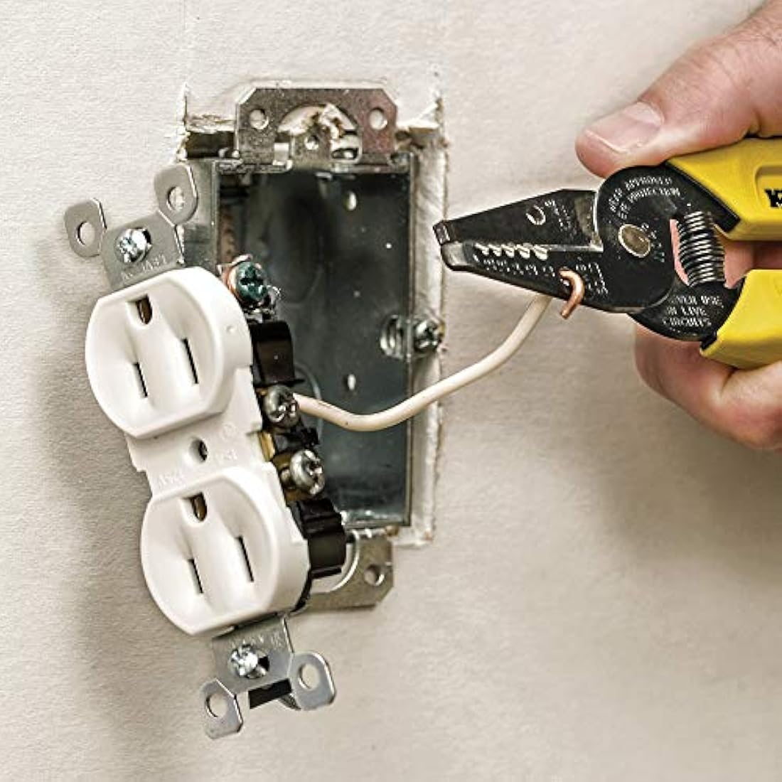 Pelacables/cortador, amarillo 10 – 18