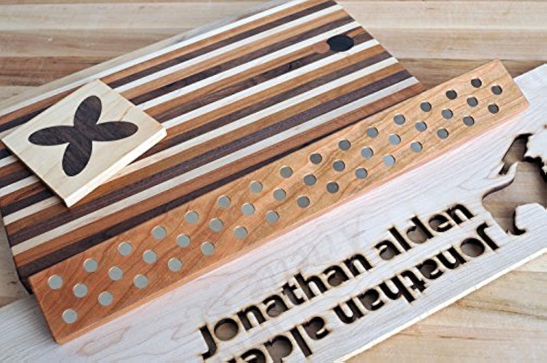 Soporte magnético de madera para cuchillos Jonathan Alden