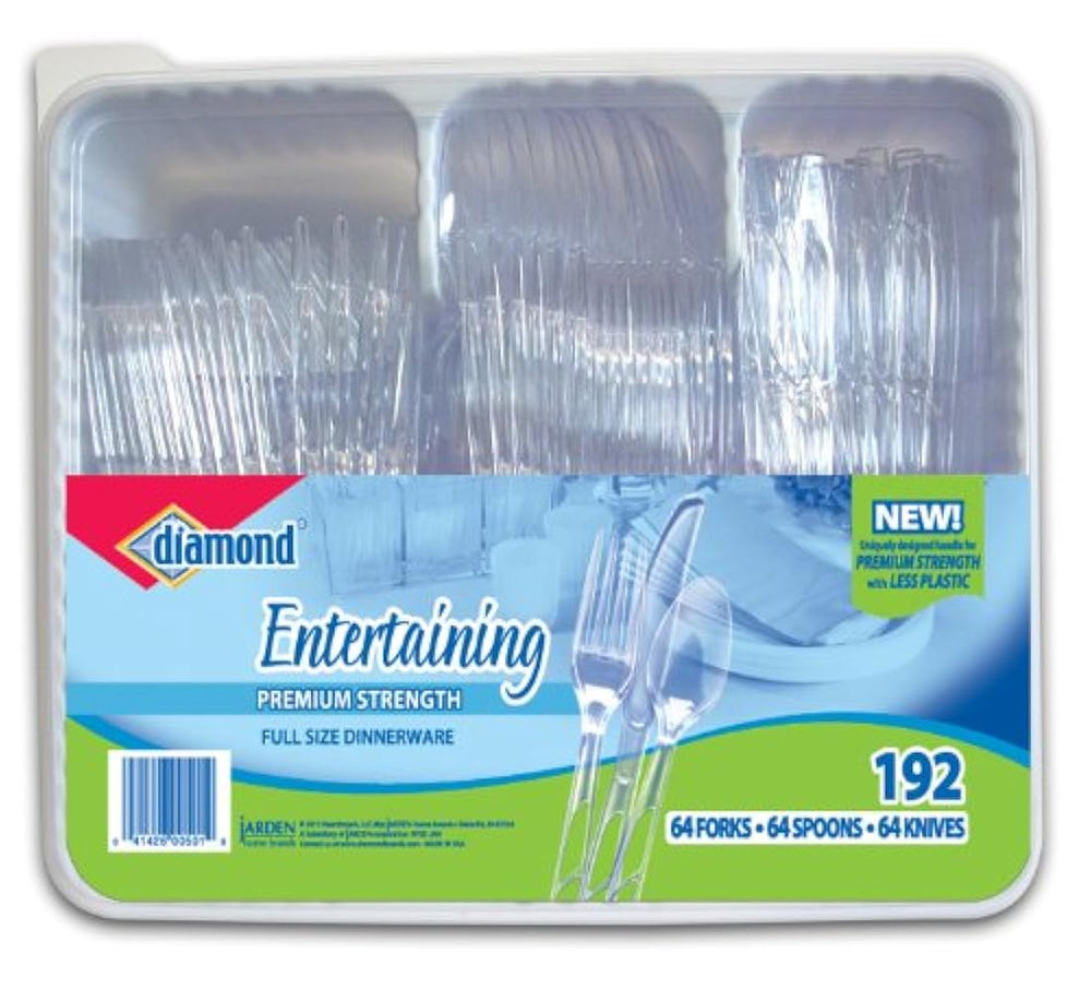 Caddy bandeja con combinado de diamantes para comidas