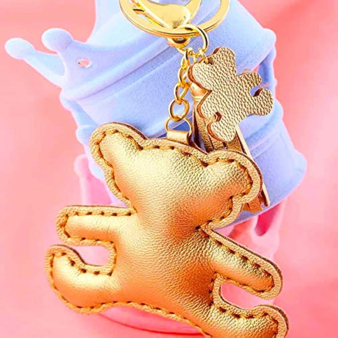 Anillos chapados en oro