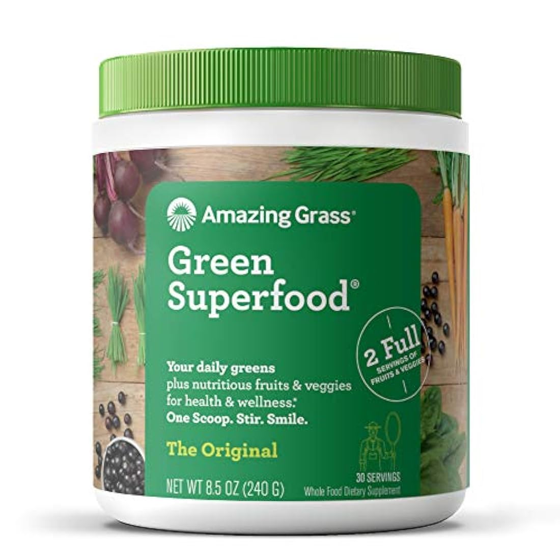 Amazing Grass Superfood bayas verdes