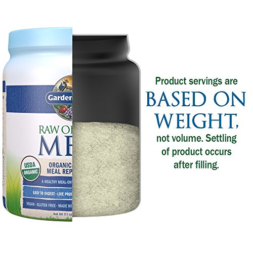 Proteína orgánica a base de plantas crudas