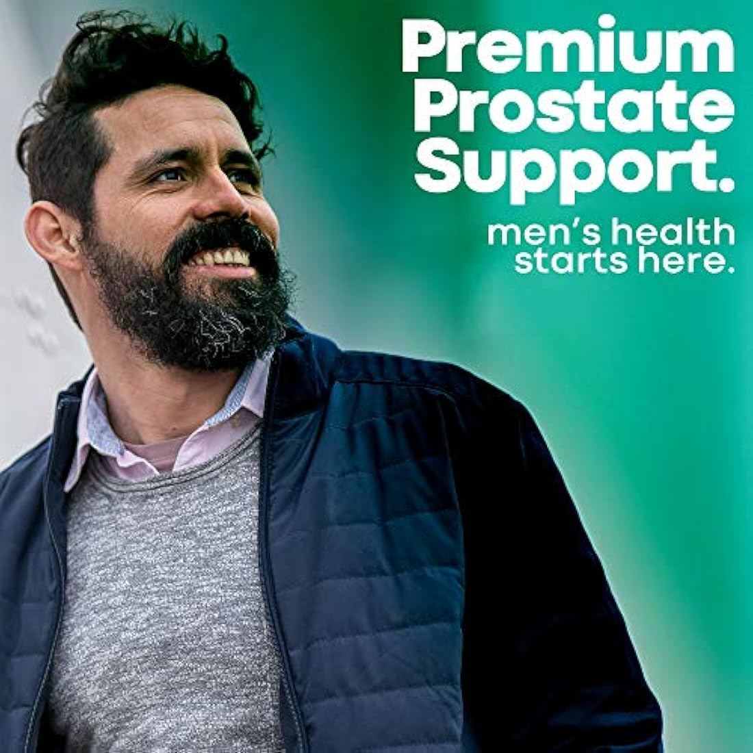 Suplemento de apoyo de próstata para la salud de los hombres