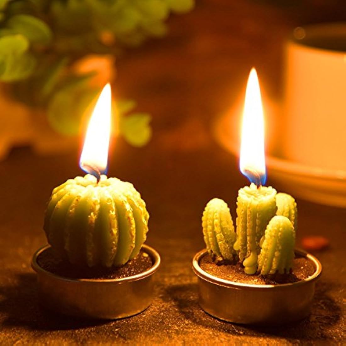 MoldFun - Moldes para velas de cactus 3 unidades