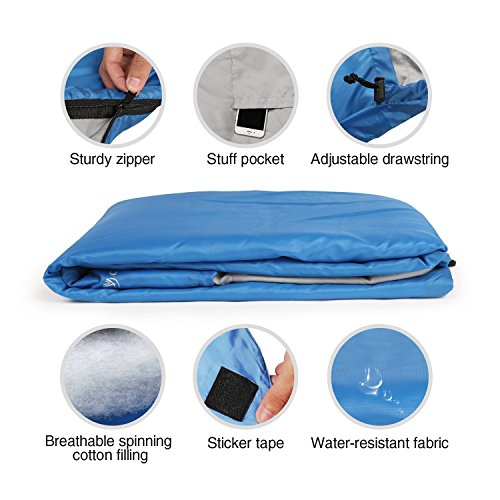 REDCAMP Saco de dormir ultraligero para mochilero