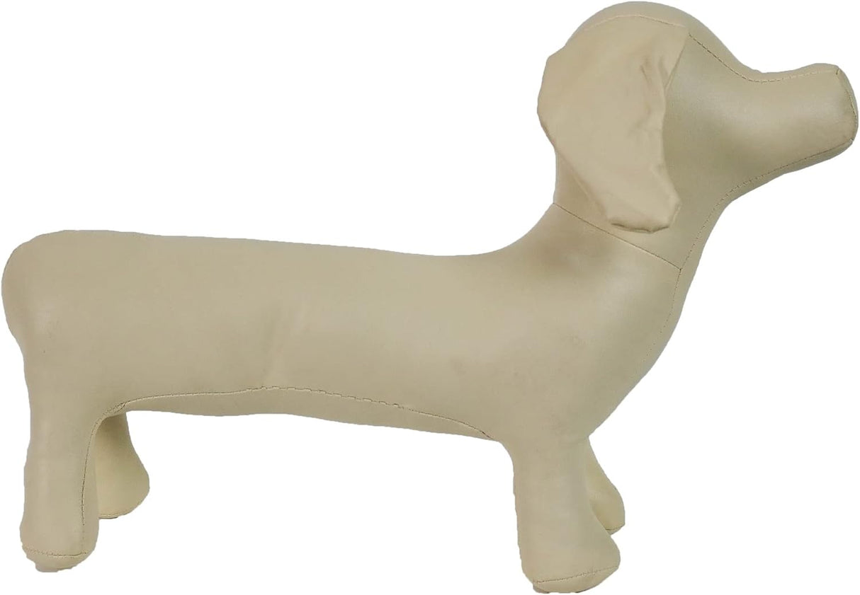 Maniquí para perros Lovelonglong, PU Leather, Dachshund D-S