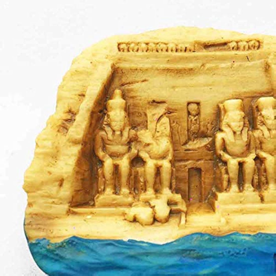 Imanes para nevera, diseño del templo de egipto en 3D