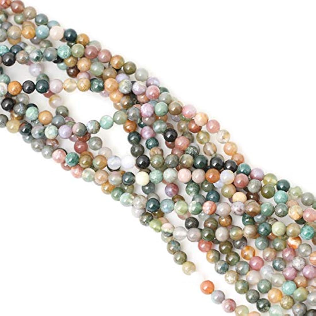 Ágata azul gris colorida Botswana Sardonyx Ágata verde