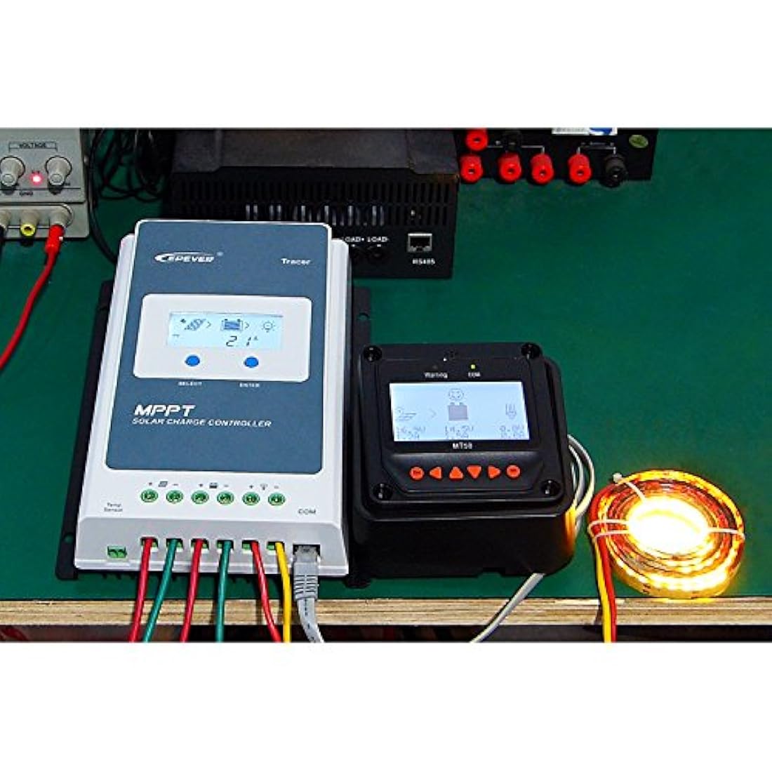 Controlador de carga para panel solar.