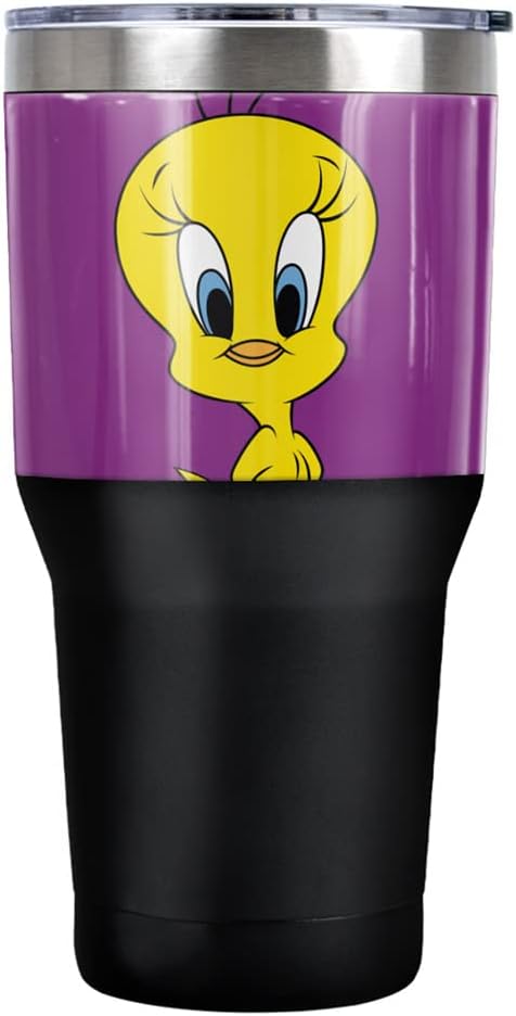 Taza de Viaje LOGOVISION Tweety Bird 30 oz Acero Inoxidable