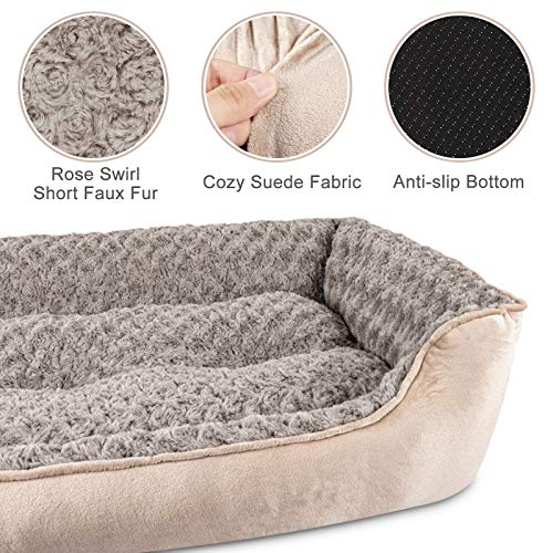 Cama rectangular para perros grandes JOEJOY