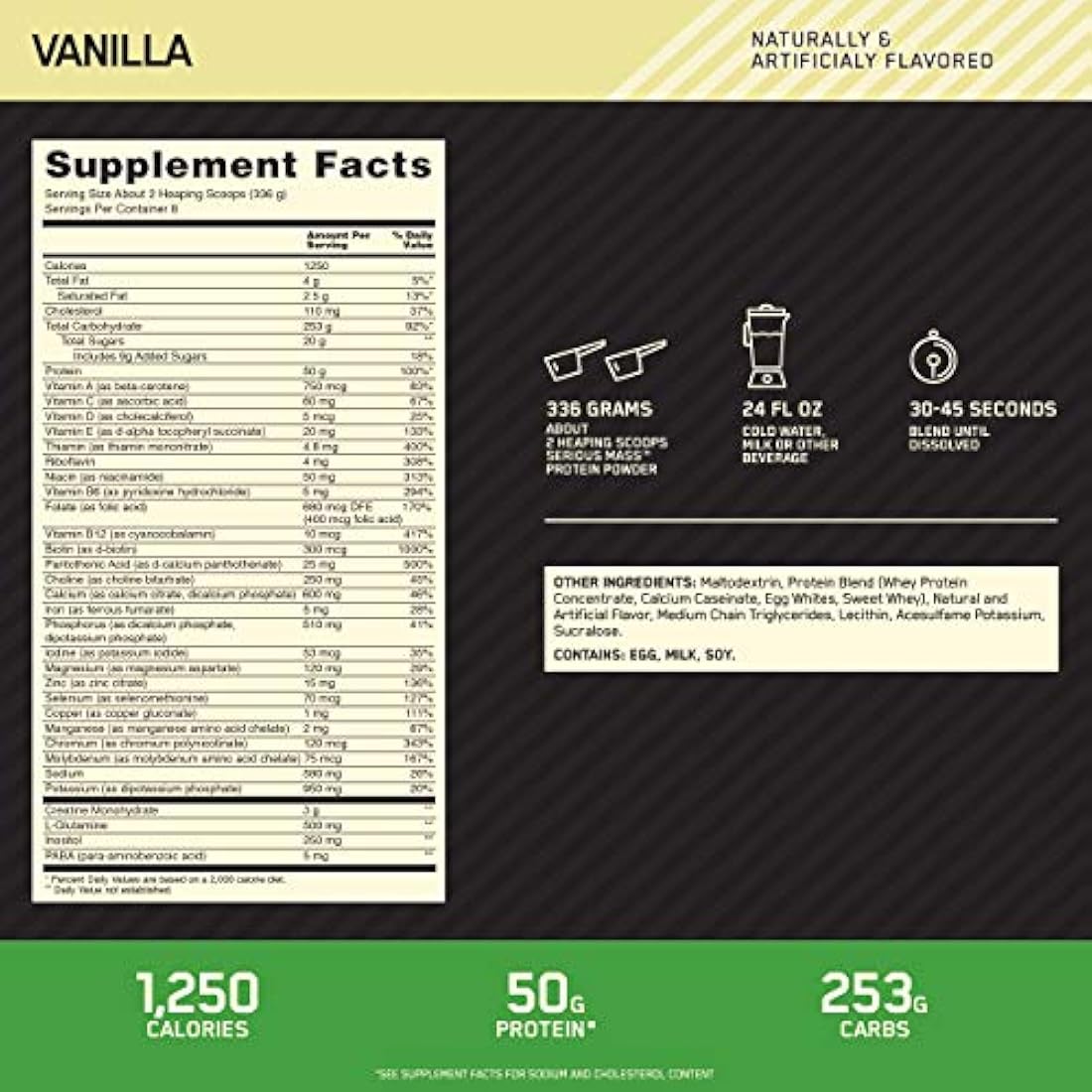 Proteína para ganar peso de Optimum Nutrition,1054623