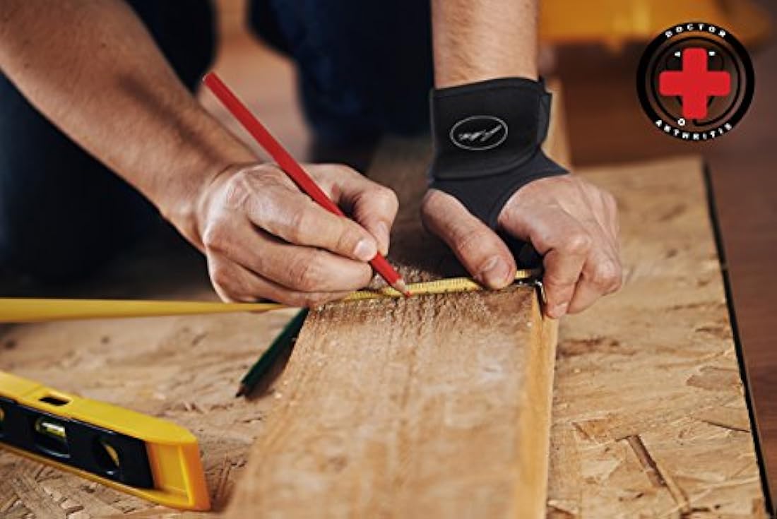 Muñequera forrada de cobre