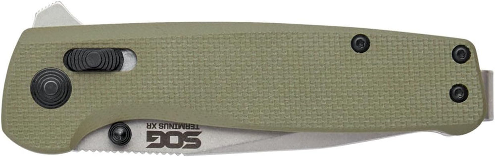 Cuchillos plegables ambidiestros EDC Terminus XR G10