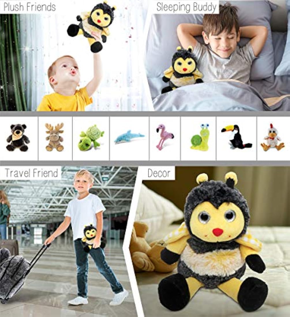 Peluches Osito de peluche Super Suave la abejas 7 pulgadas