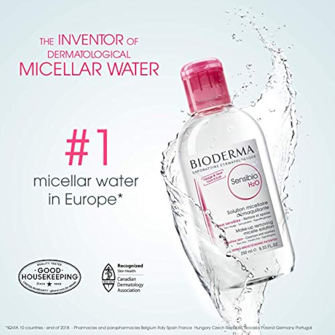 Bioderma Sensibio H2O-Limpieza y Eliminación de Maquillaje