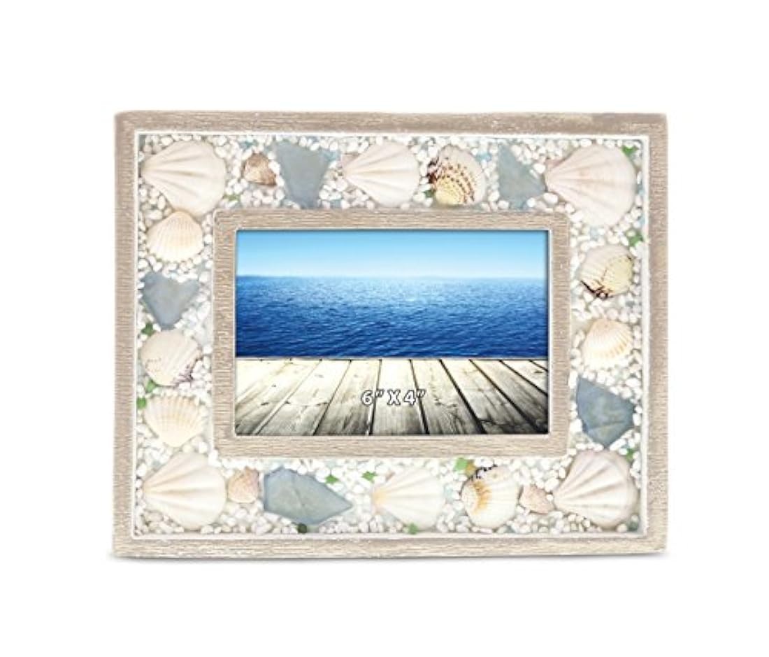 Cota Global - marco de fotos con concha de mar