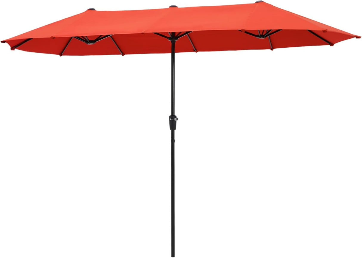 Sombrilla Patio Doble Cara Sophia & William 13ft UV 99% Resistente