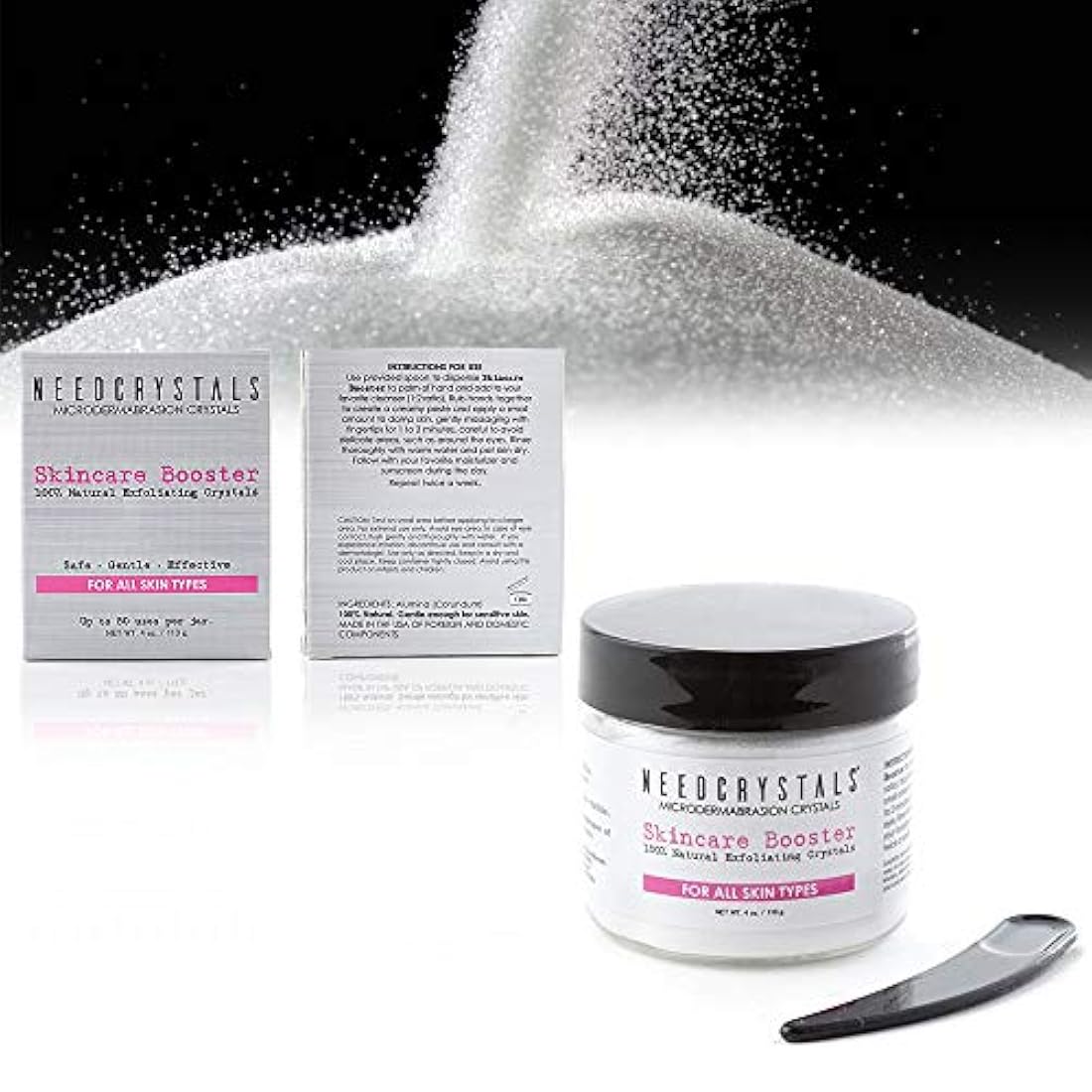 NeedCrystals Microdermoabrasión, tratamiento exfoliante